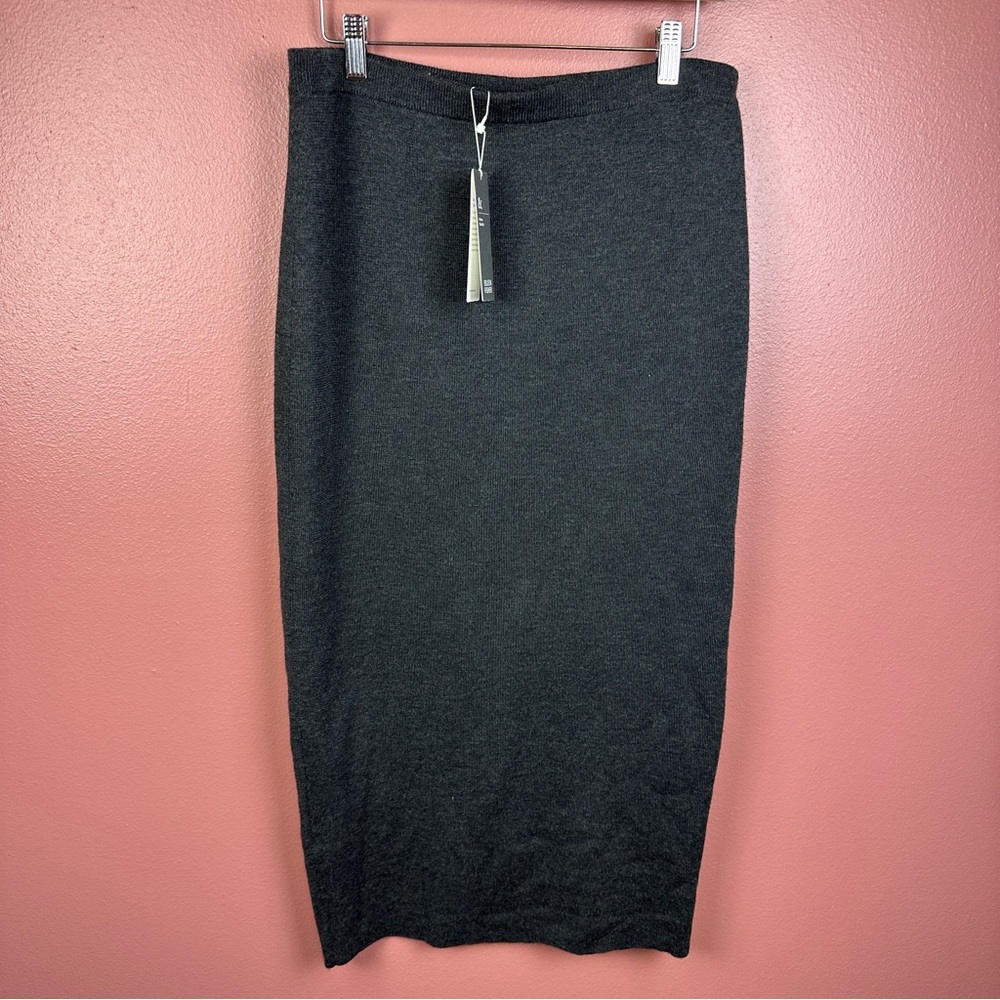 Eileen Fisher Charcoal Pencil Skirt